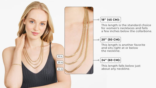 14k Gold Chain Length Guide: Find the Right Fit for You